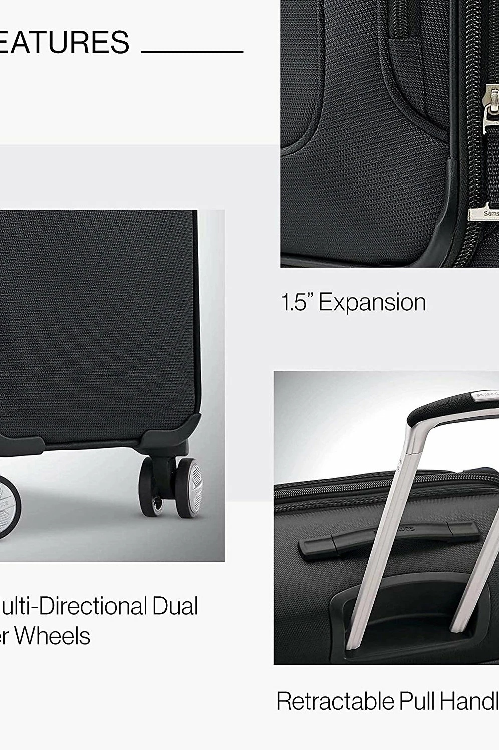 Samsonite Solyte DLX Carry On Expandable Spinner 14 Samsonite Solyte DLX Carry On Expandable Spinner - Image 12